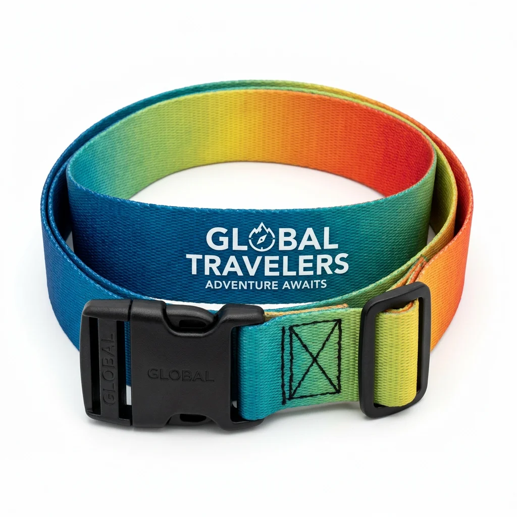 Silkscreen Printing luggage strap
