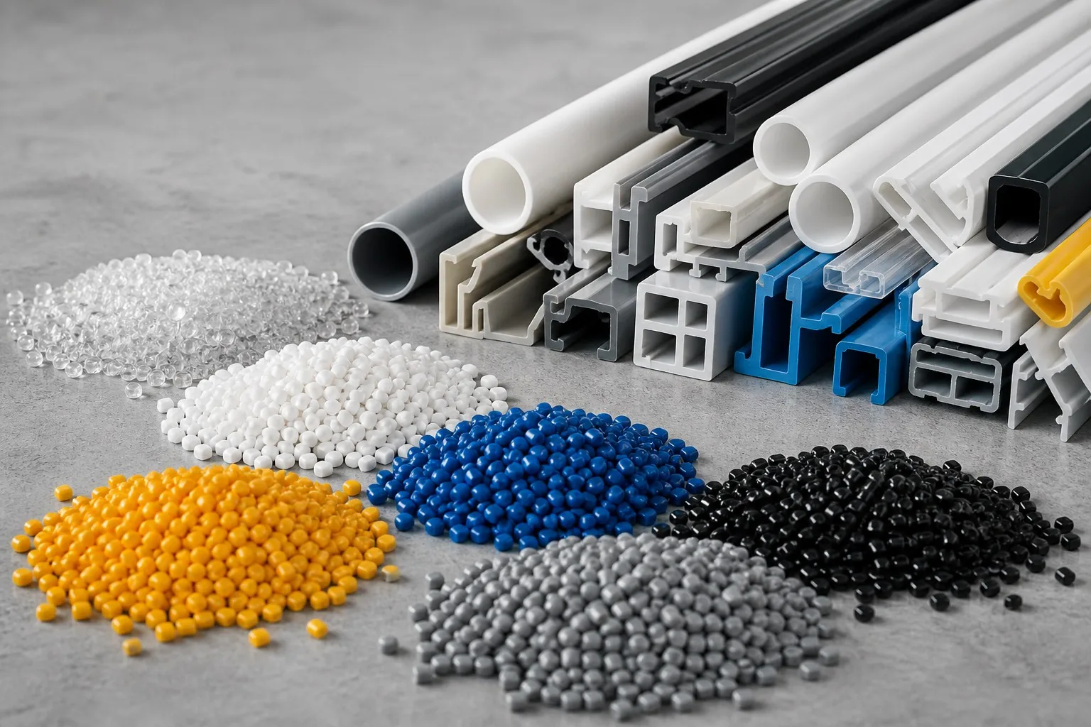 Custom Plastic Extrusion Raw Materials