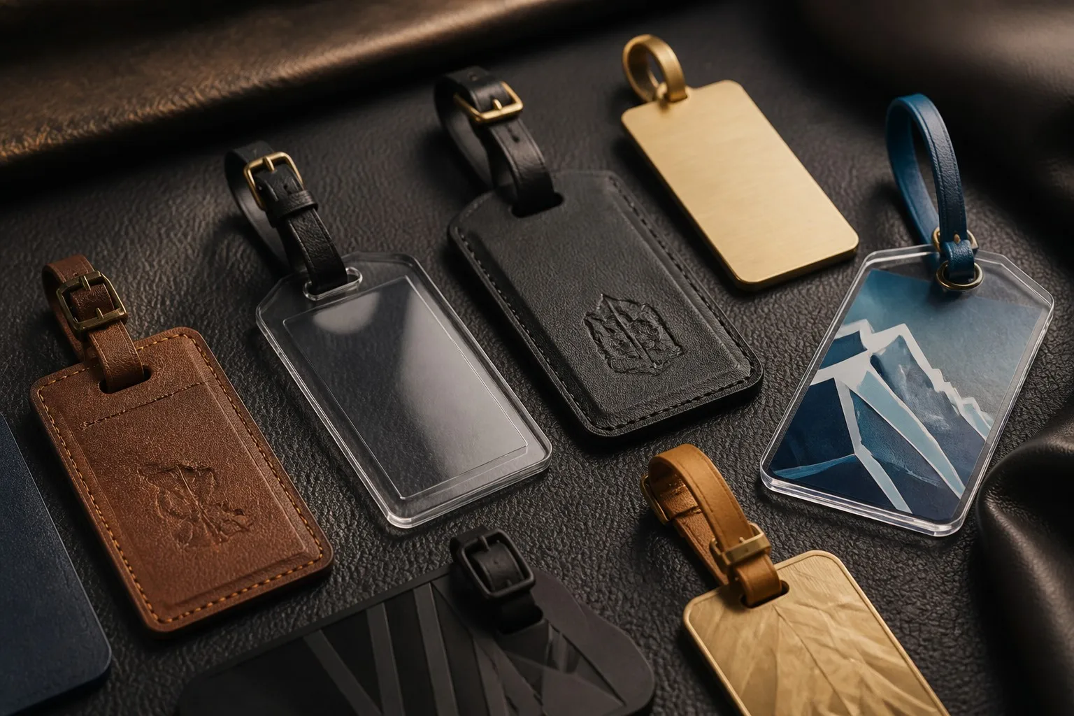 Custom luggage tags collection by STANDARD GIFTS
