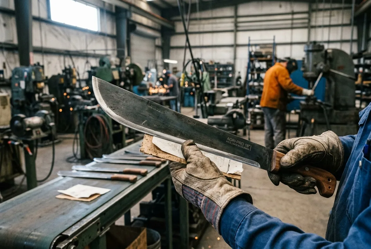 Machete Manufacturing Quality Inspection at Gemlight Factory