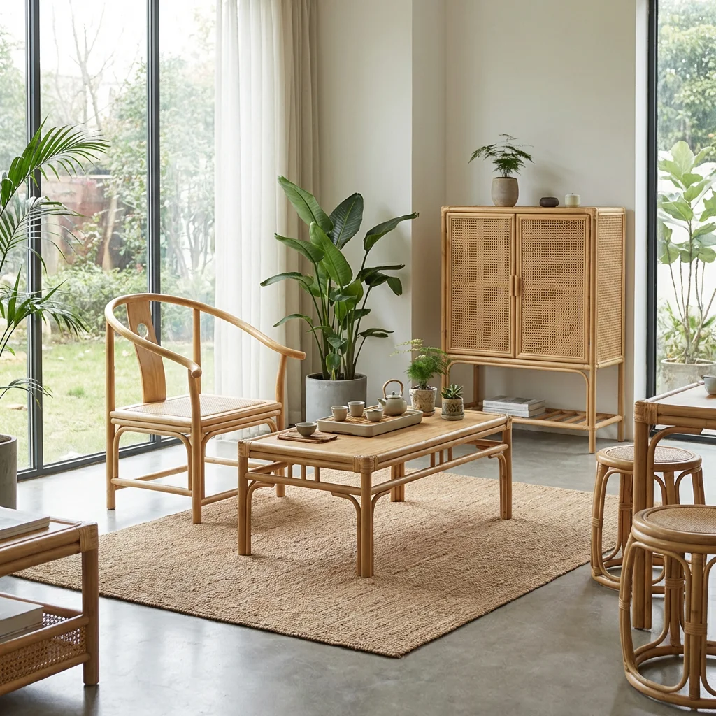 Artisan Splitting Bamboo Threads