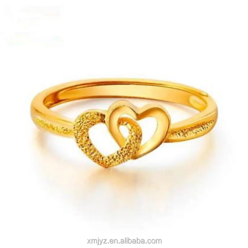 

Classic Brass Gold-Plated Ring Female Versatile Opening Adjustable Fashion Ring Female Ins Best-Seller On Douyin Supply Batch