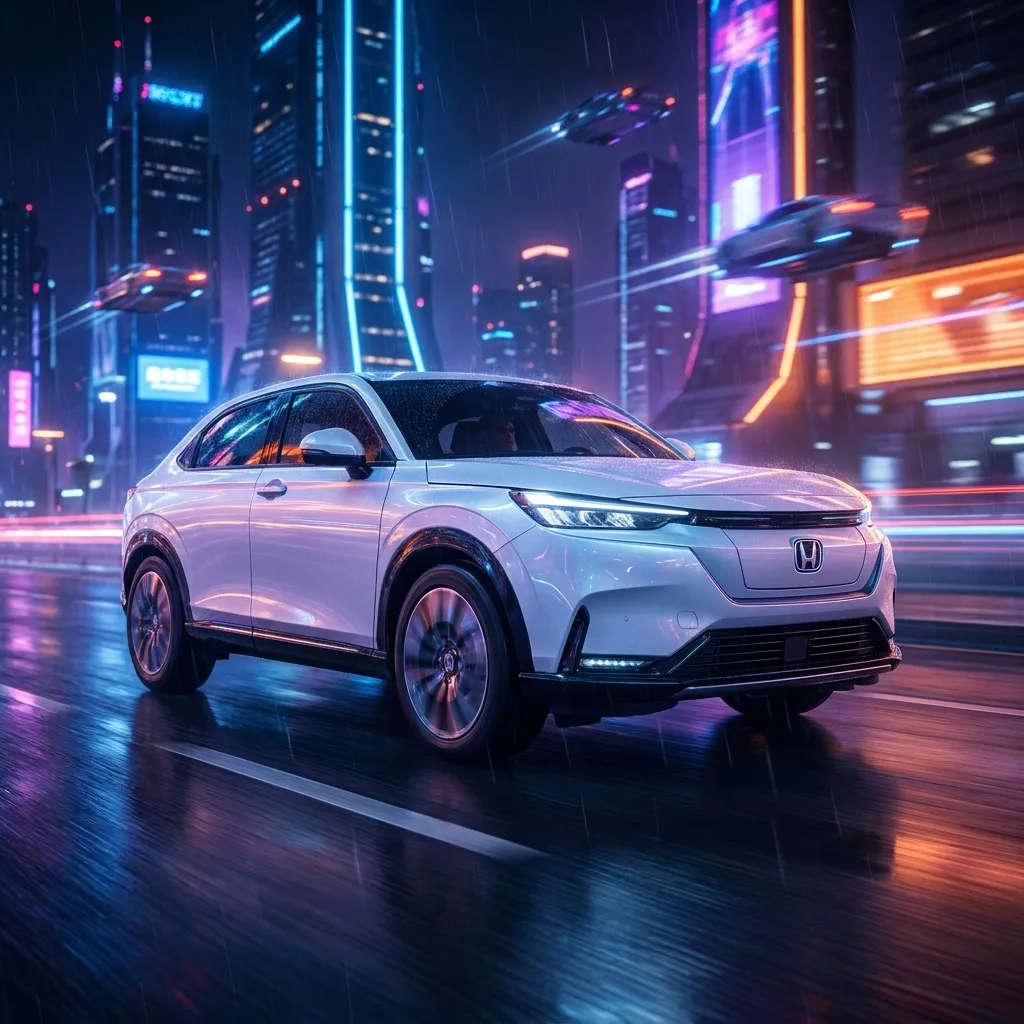 2025 Honda e:NP2 SUV: A Futuristic Full-Option Electric Experience with 545km Range