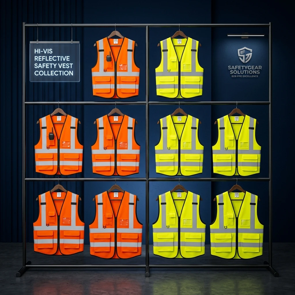 Lanxiang Hi-Vis reflective safety vest collection