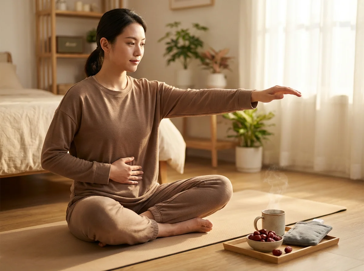 TCM period pain recovery routine