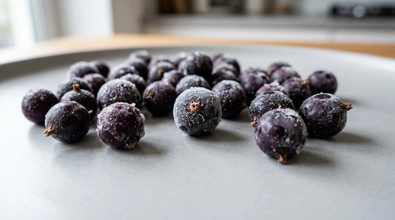 IQF Frozen Blackcurrant from NEWSOURCE - Premium quality individually quick frozen blackcurrants