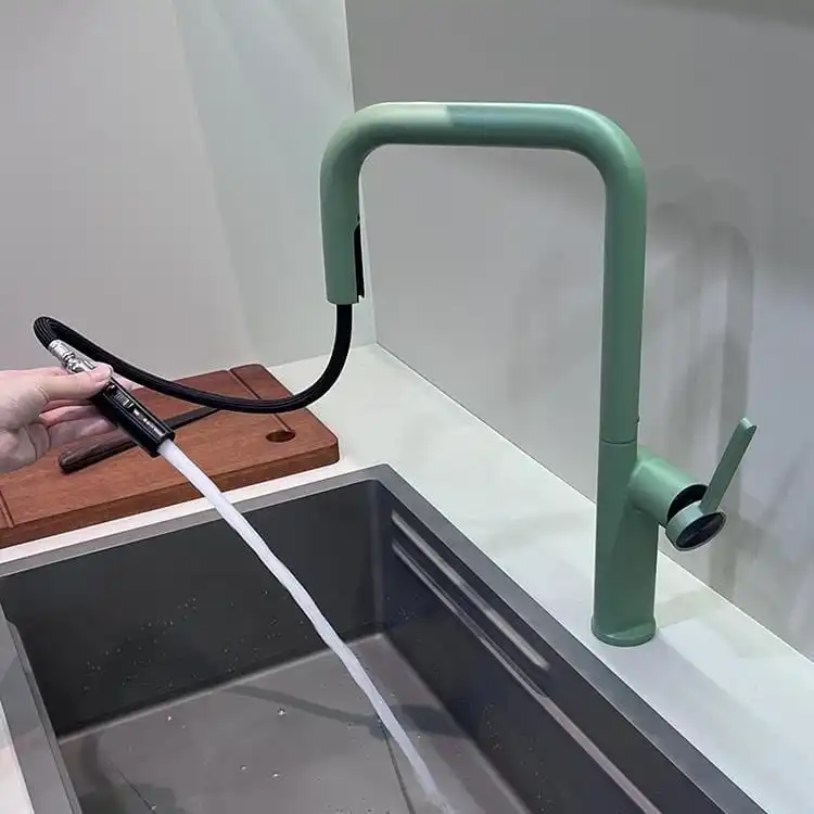 green-pull-out-kitchen-faucet-breakdown