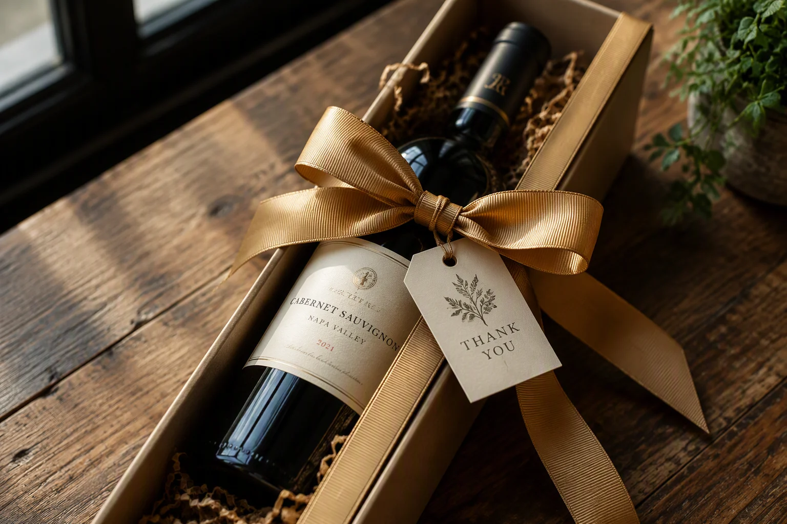 skincare gift packaging ribbon