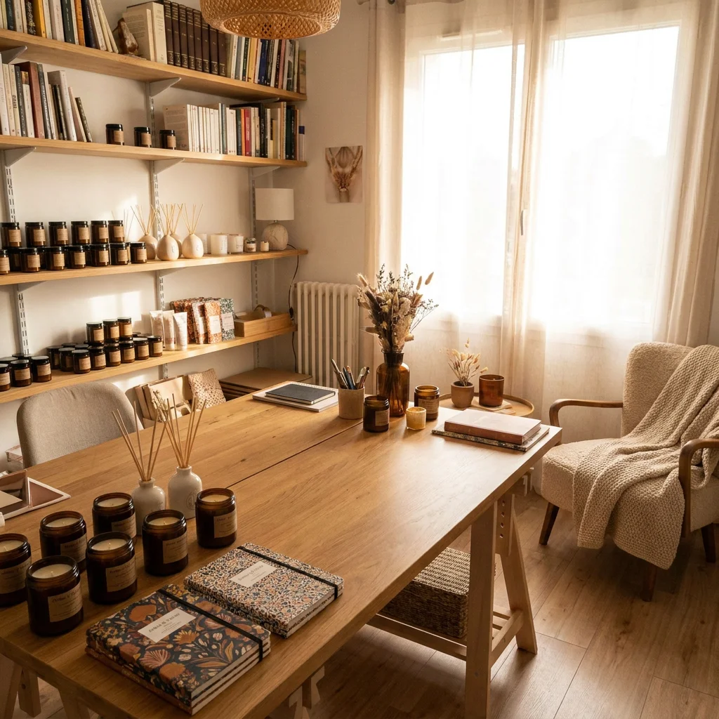 Studio créatif Ambre & Volute, un espace d'inspiration et de bien-être
