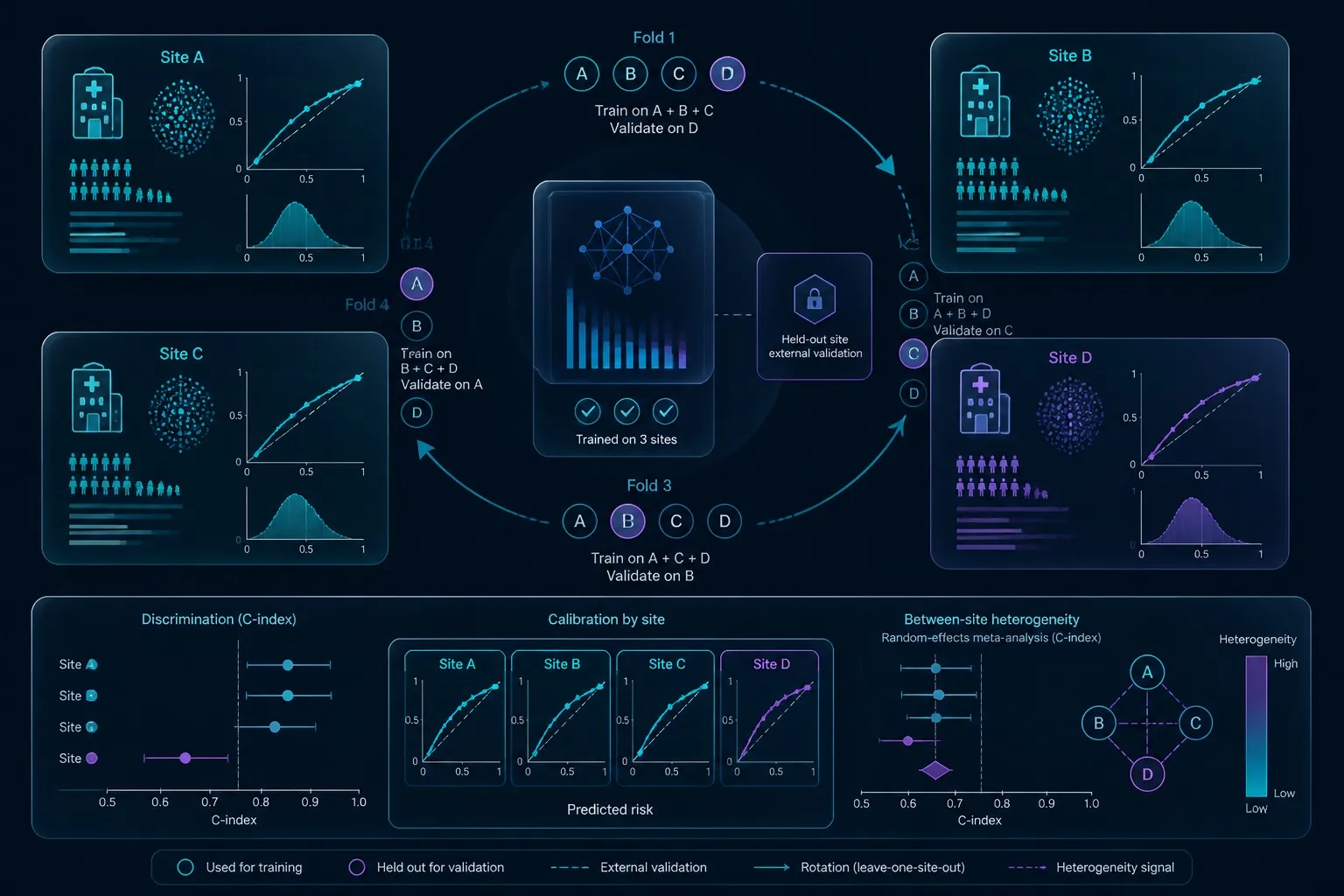Internal-External Cross-Validation for Clinical Prediction Models