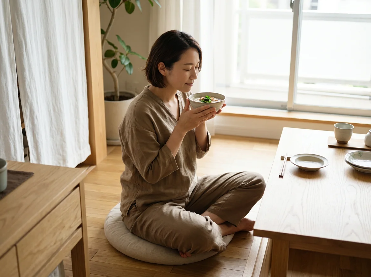 Mindful eating for gut-brain health