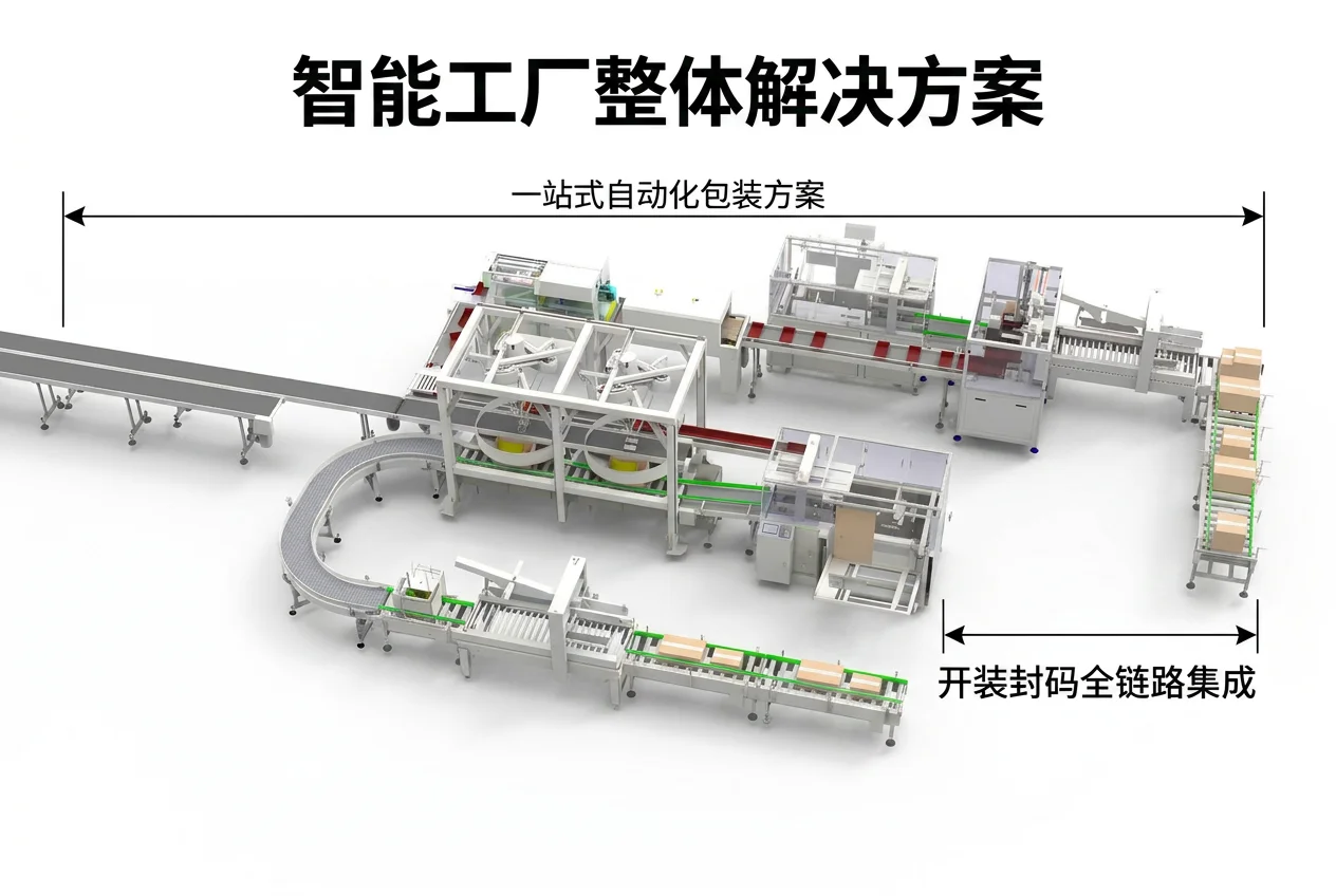 自动化包装整线