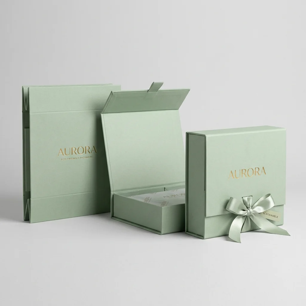 Foldable Magnetic Box Assembly