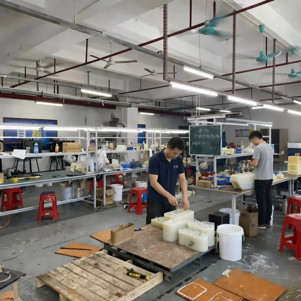 Silicone Workshop Workers