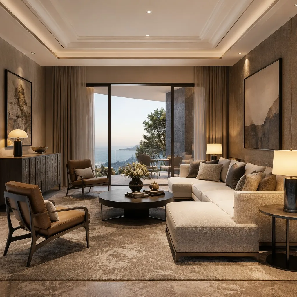 Luxury indoor hospitality furniture production in Foshan for global hotels
