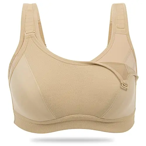 High-Impact支撑跑步适用前扣设计Sports Bra