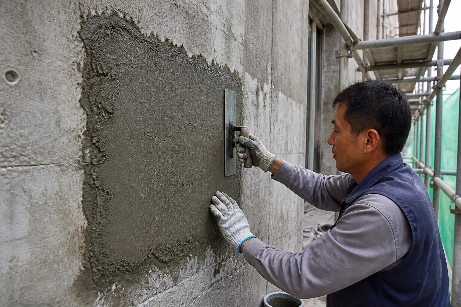 cellulose ether sag resistance test for vertical repair mortar
