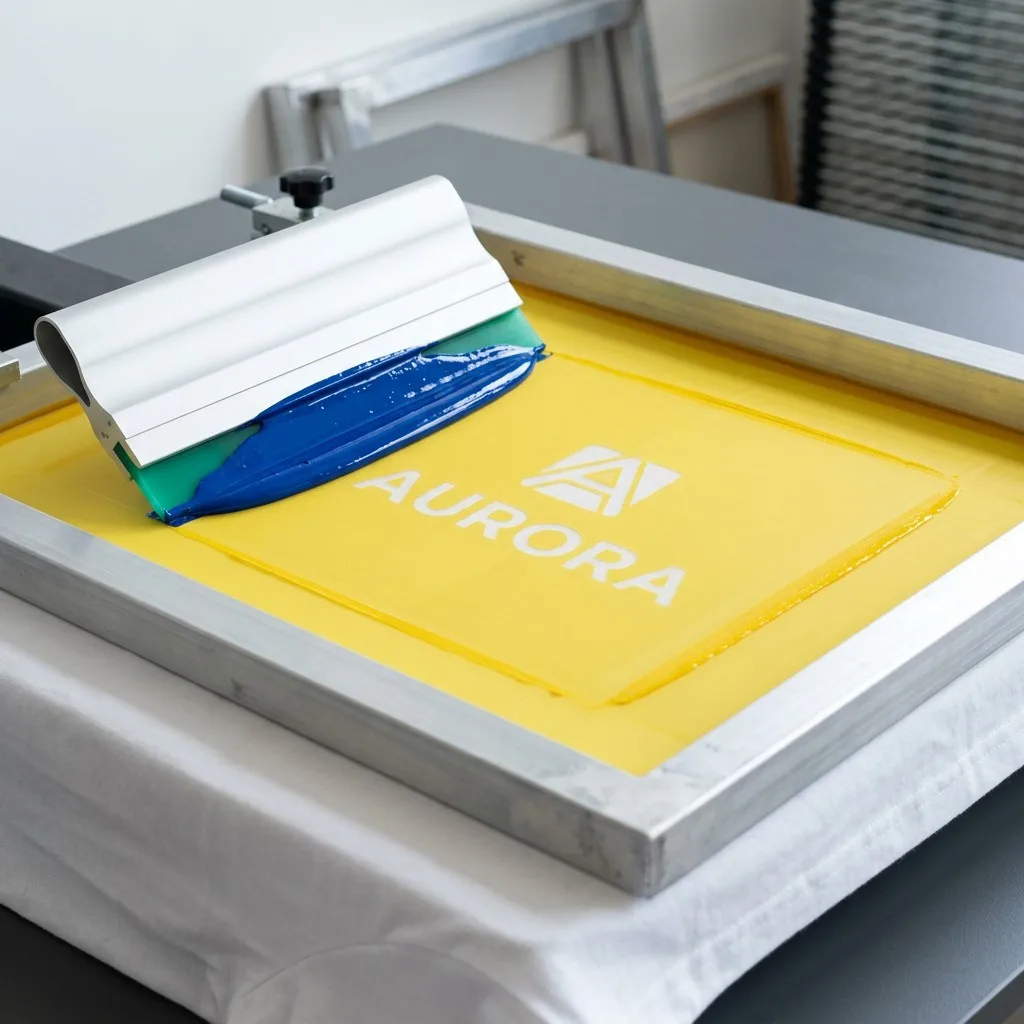 Silk Screen Printing Setup