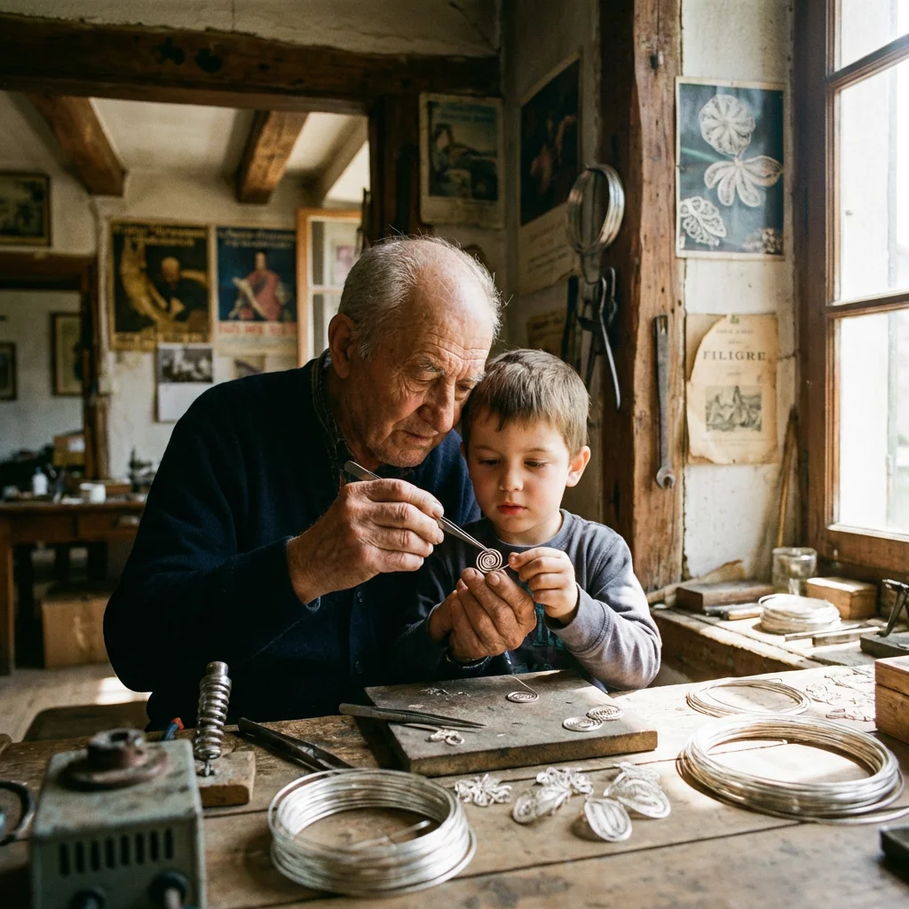 Traditional Filigree Hairpins