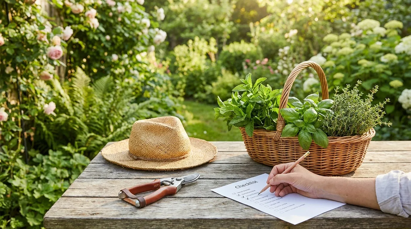 July garden checklist