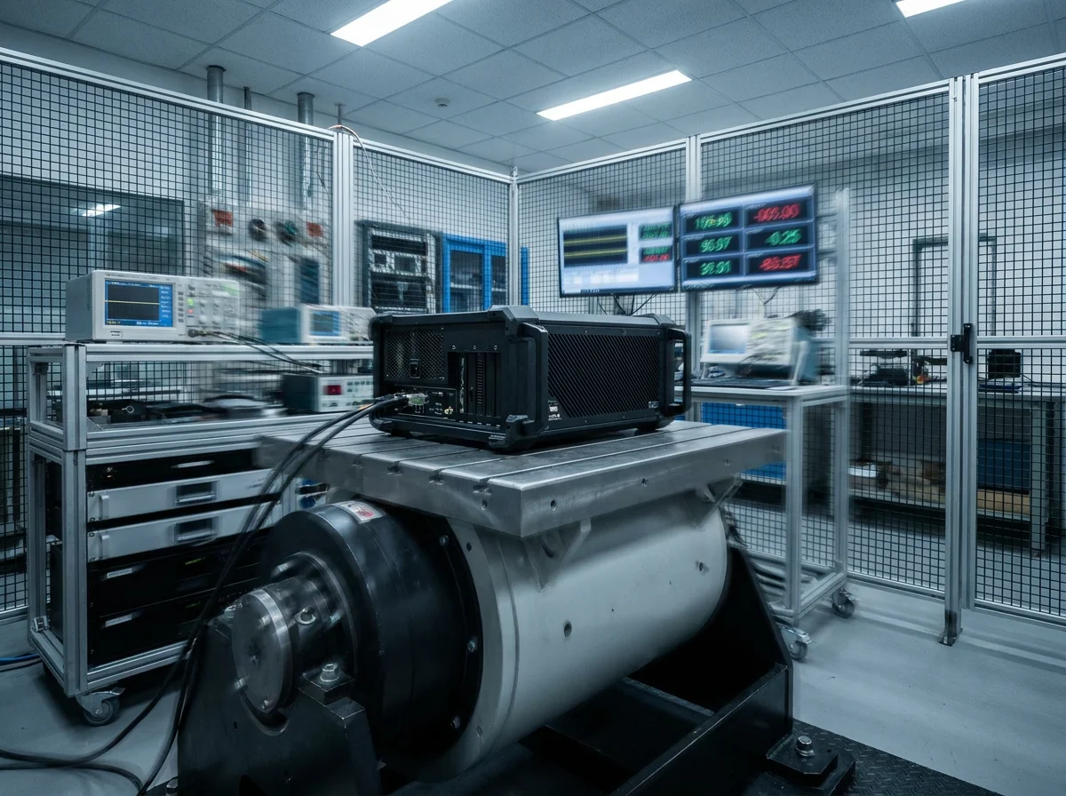 实验室中的极端振动测试