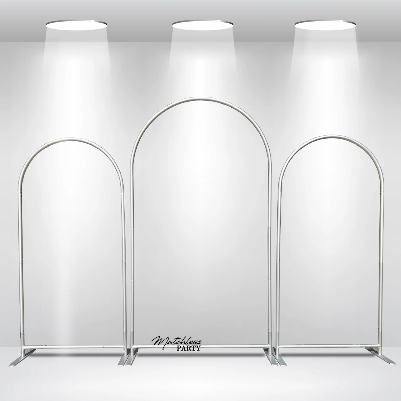 Birthday Wedding Party Decoration Aluminum Alloy Chiara Arch Backdrop Stand and Cover Set