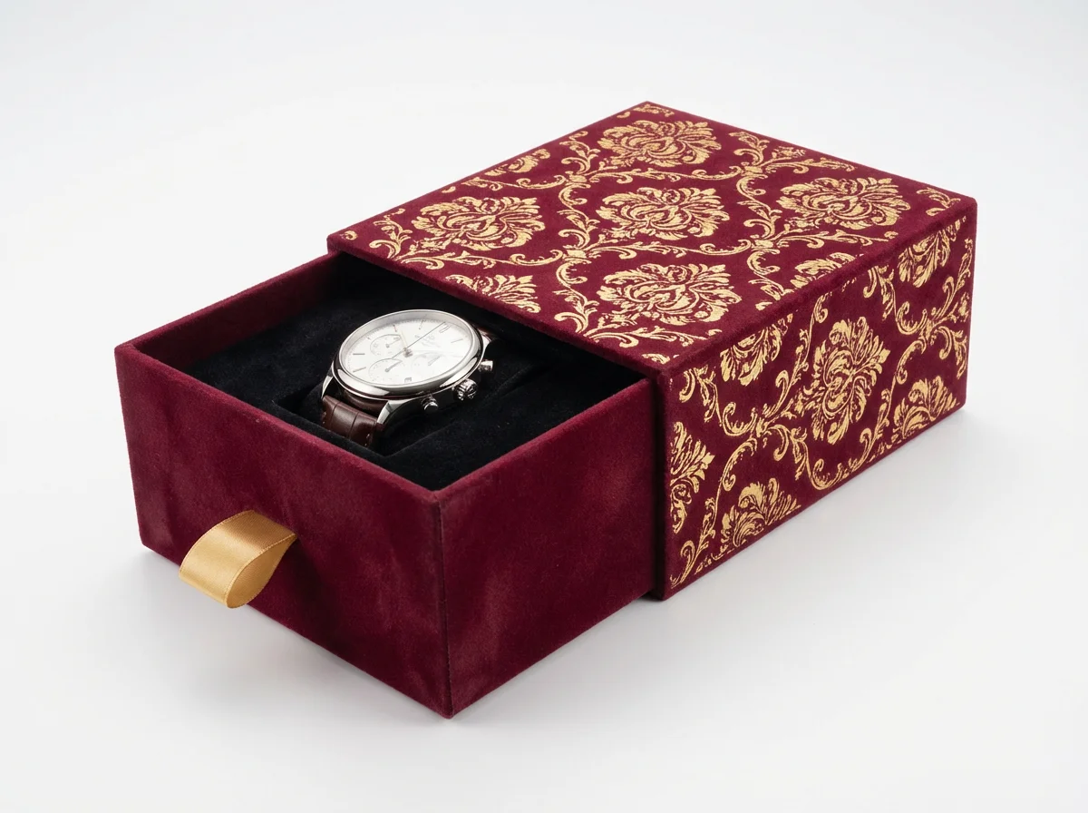luxury sliding drawer gift box manufacturer China factory direct