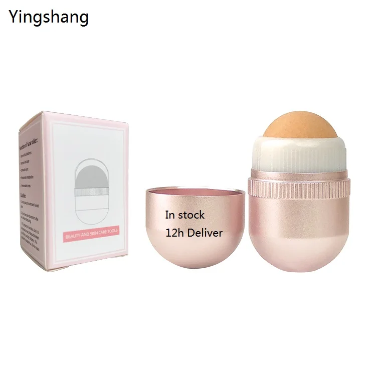 

RTS Yingshang In stock 12h Deliver dropshipping Hot volcanic stone roller facial oil control roller oil absorbing face roller