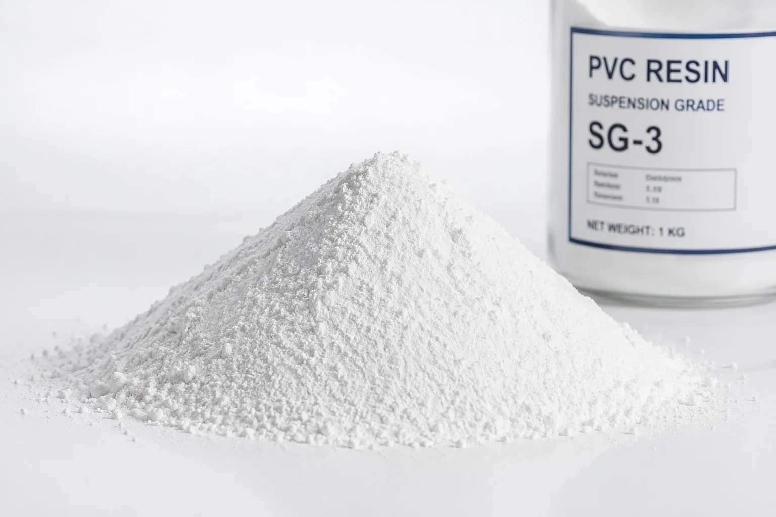 PVC Resin SG-3 white free-flowing powder