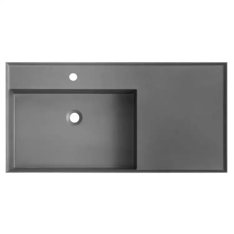 Acrylic Countertop Sink Basin 2801 Top View Right Staging Deck acrylic-countertop-sink-basin-2801-top-view-right-deck