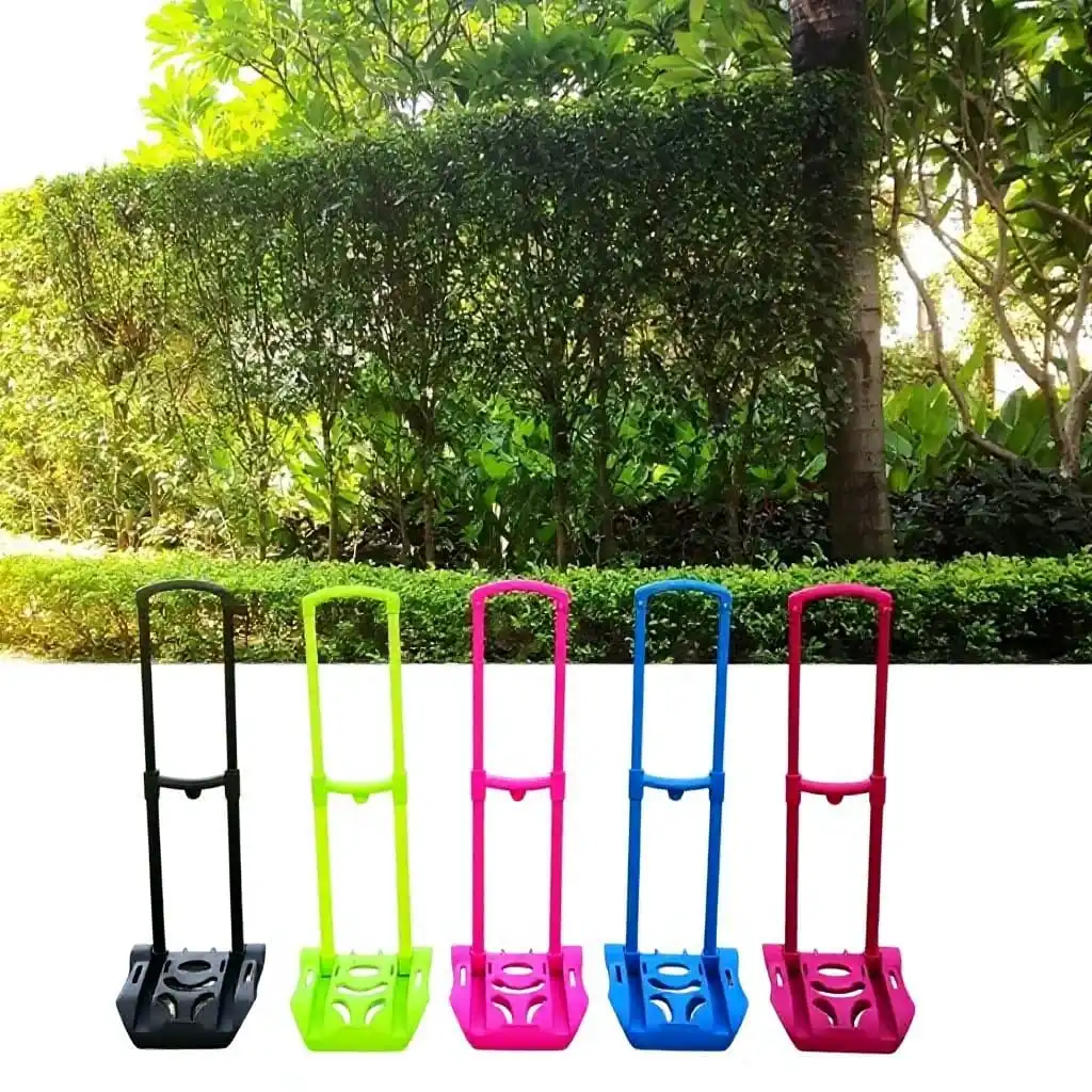 E181 Reinforced 25KG Load School Bag Trolley with Quick Clack Folding System for EU Market
