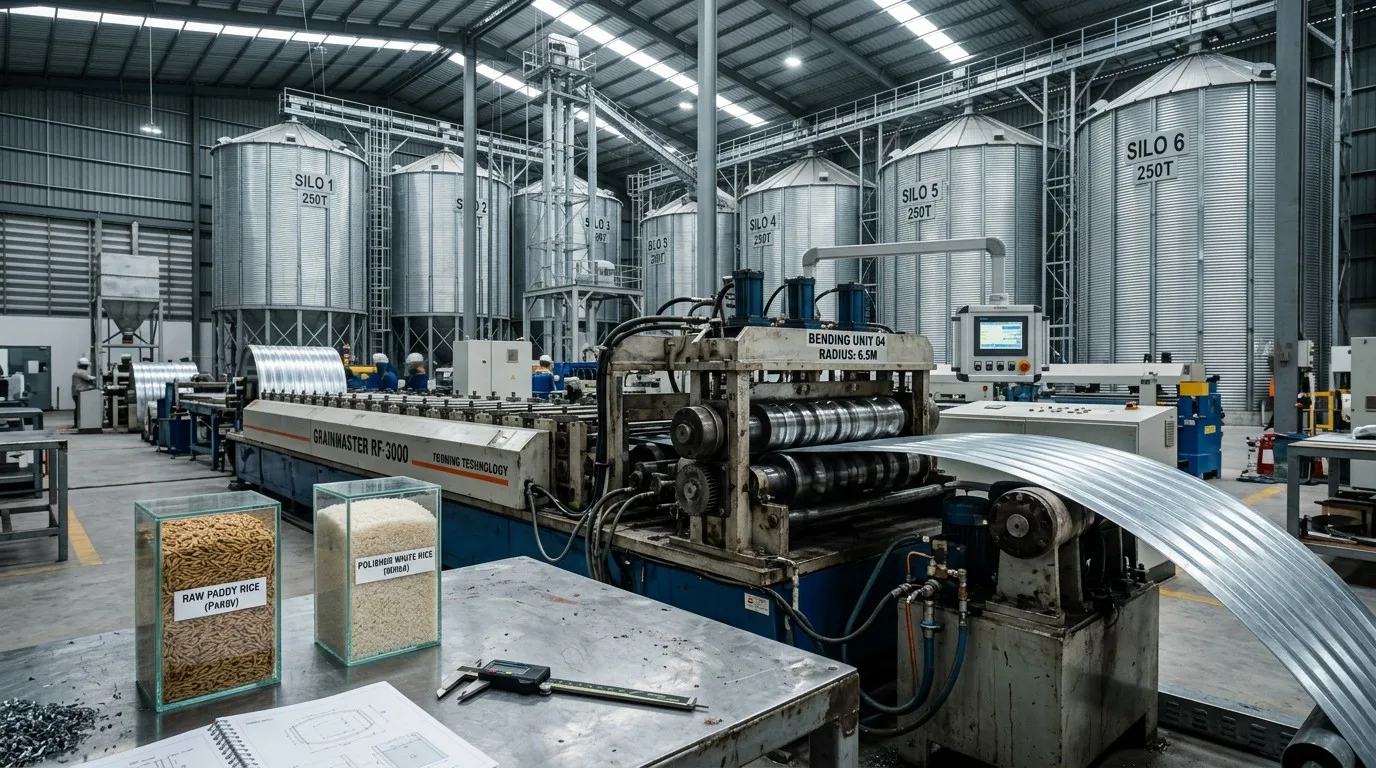 Advanced Engineering for Rice and Paddy Storage Silos