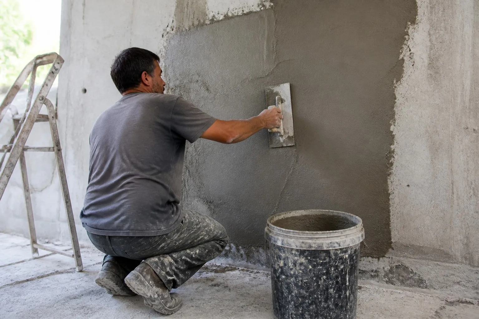 cellulose ether for rapid water loss and sag control in repair mortar