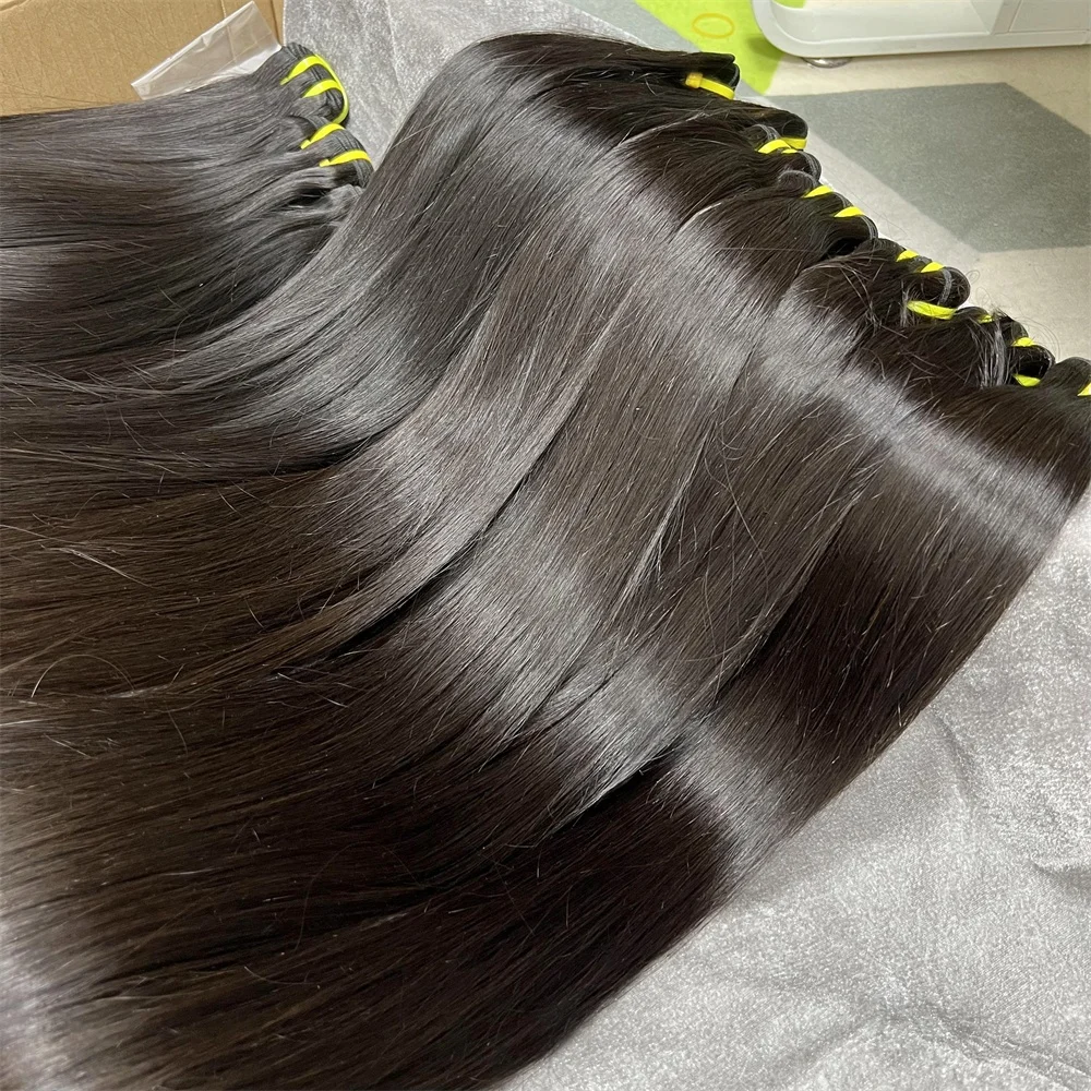 Wholesale 10a 12a Private Label Hair Weaves Raw Indonesian Hair Bundles Brazilian Virgin Bone Straight Human Hair Bundles