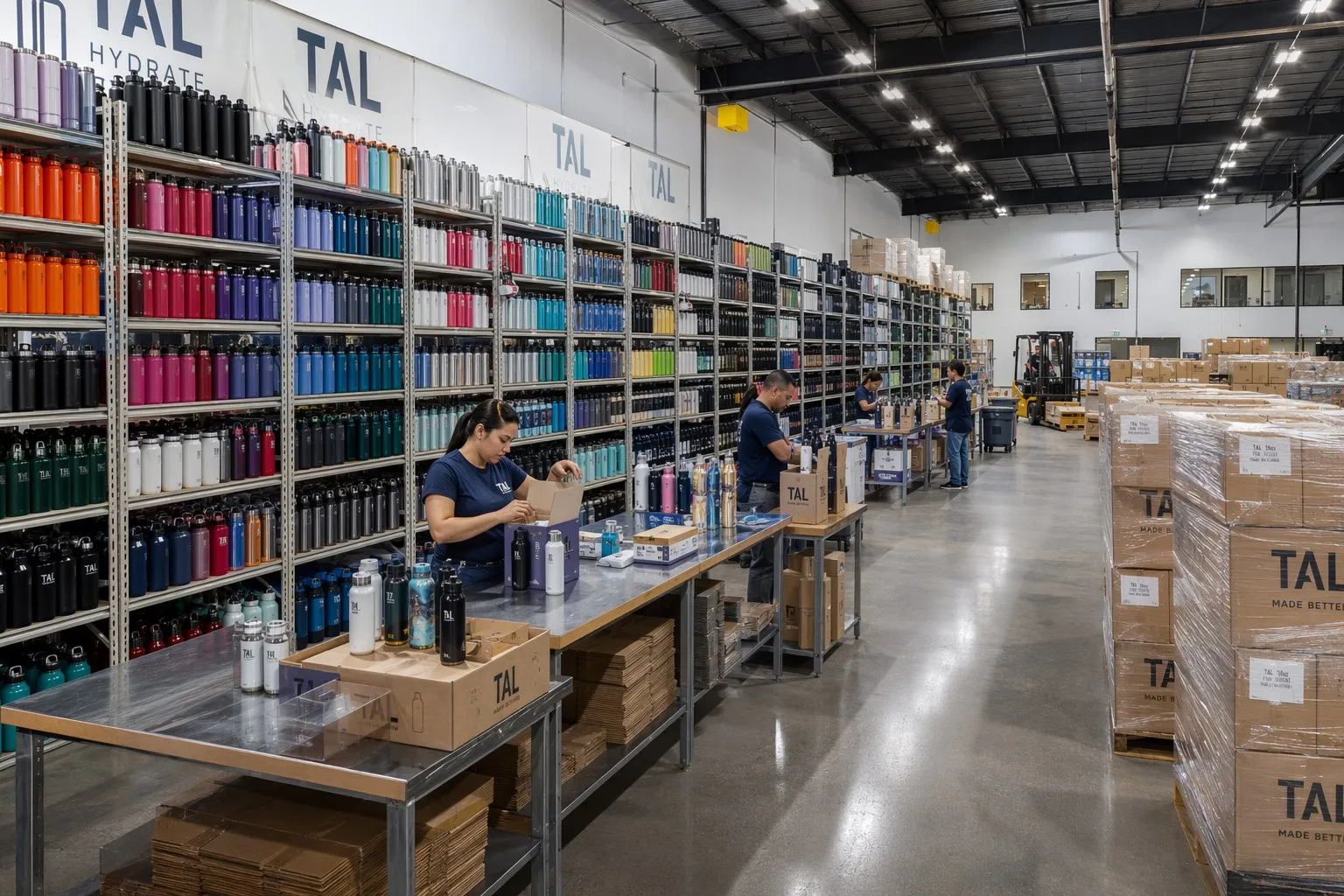 Polywell Modern Drinkware Production Facility Floor