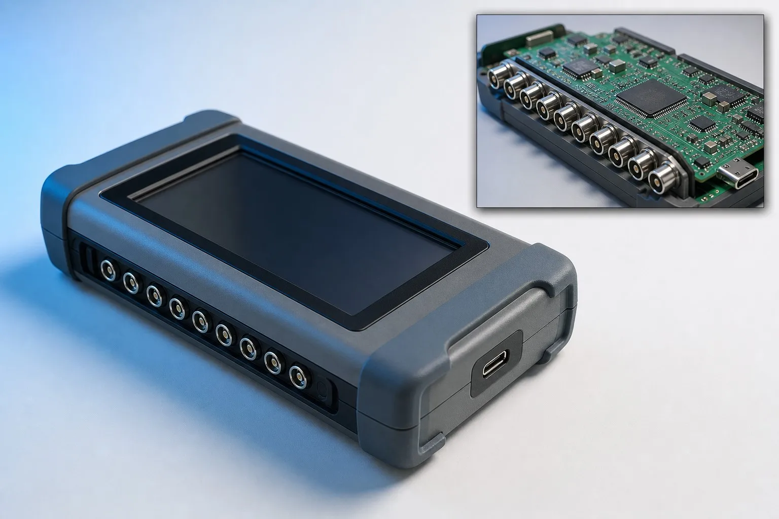 Portable data acquisition unit