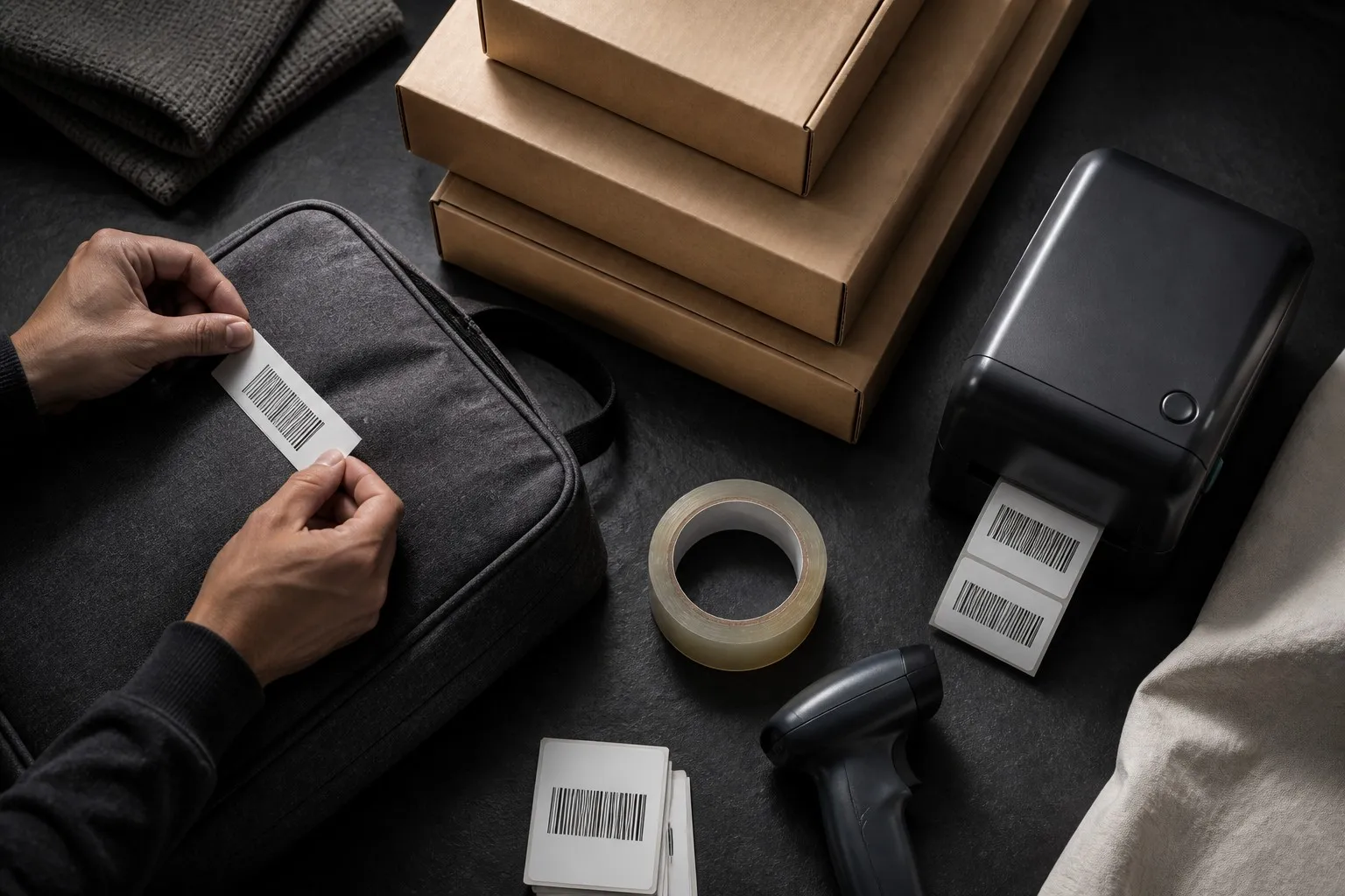 FBA labeling and packaging preparation