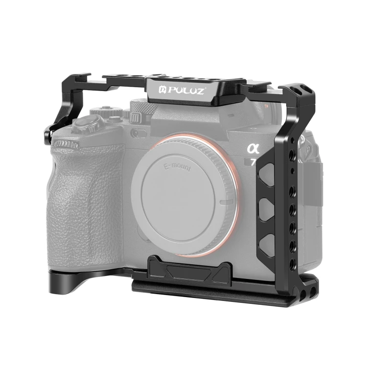 

PULUZ Metal Camera Cage Stabilizer Rig for Sony A7 IV ILCE-7M4 A7M4 A7M3 A7R3 A7R III Camera Cage Stabilizer