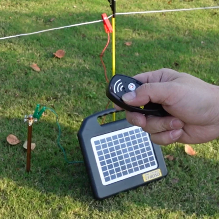 Farming Equipment Solar Powered Electric Fence Energizer for Fences