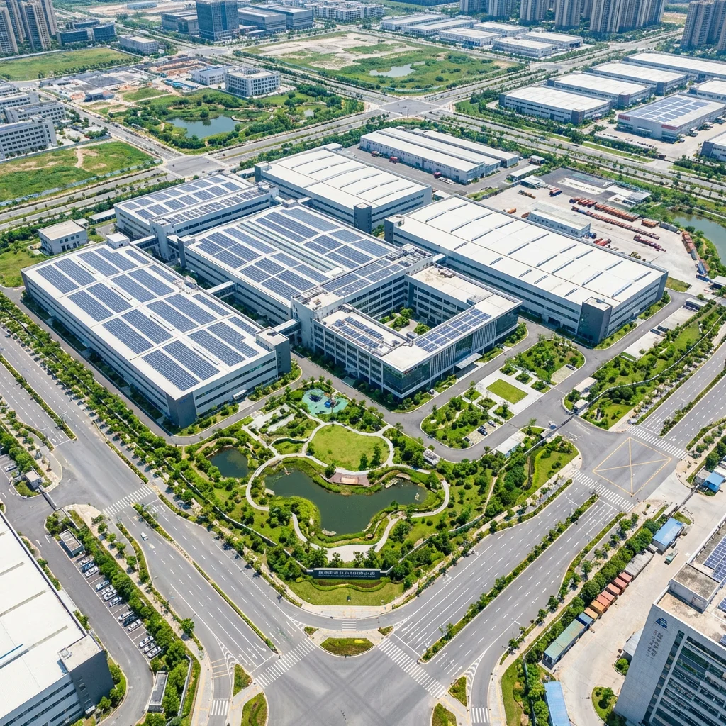 Superlieur Factory Aerial View