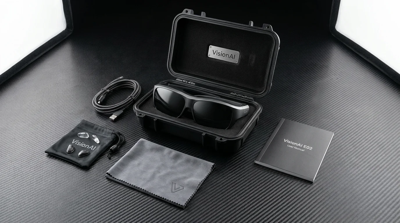 VisionAI E02 Unboxing & Accessories