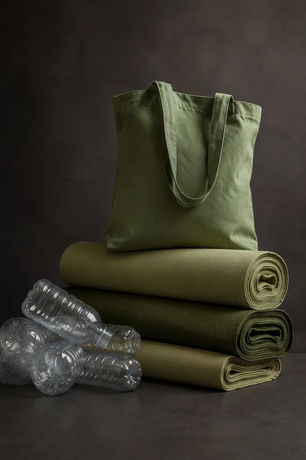 Recycled PET materials and eco-textiles