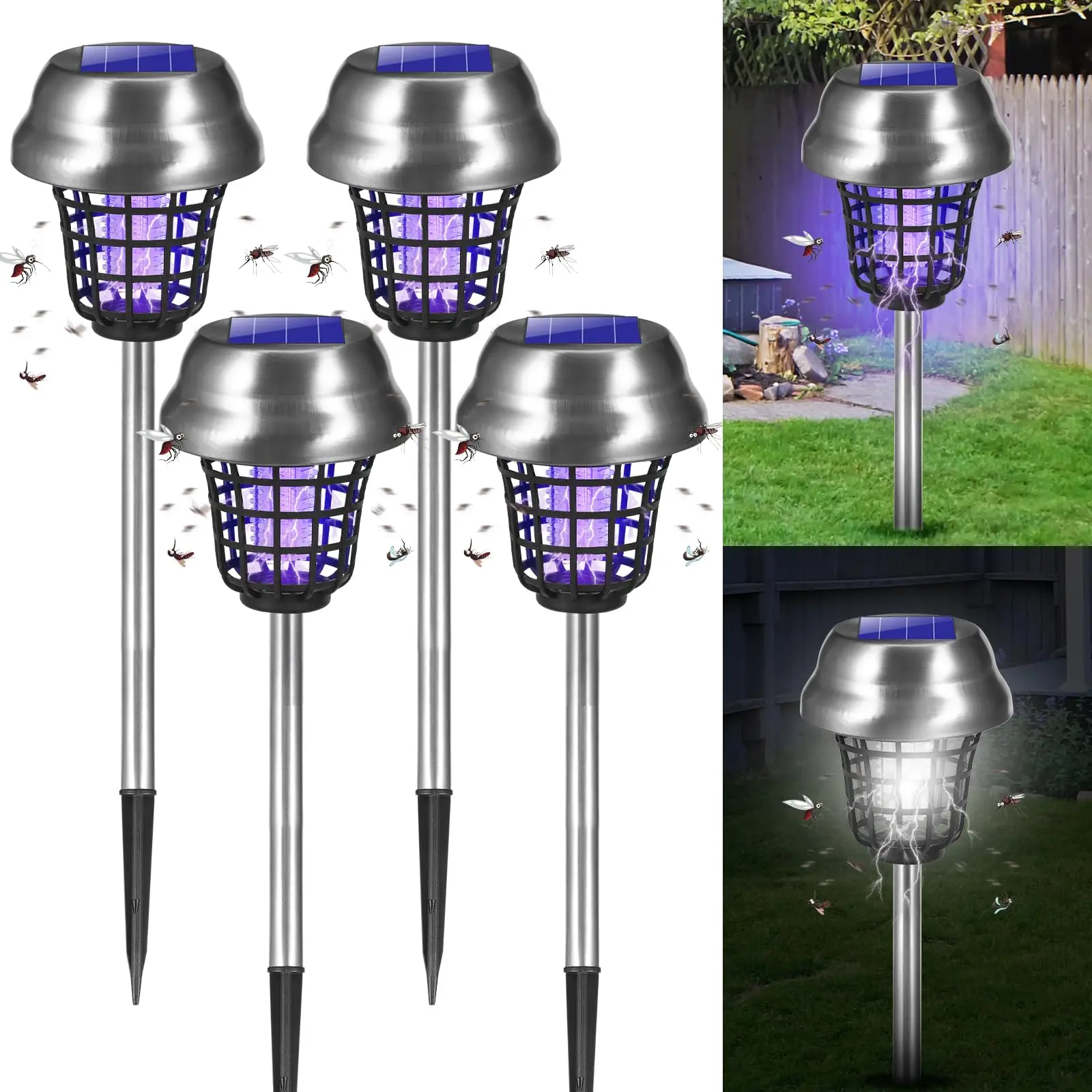 Lampe anti-moustique solaire famille enfants IP65 Conakry - AfriShop Guinea