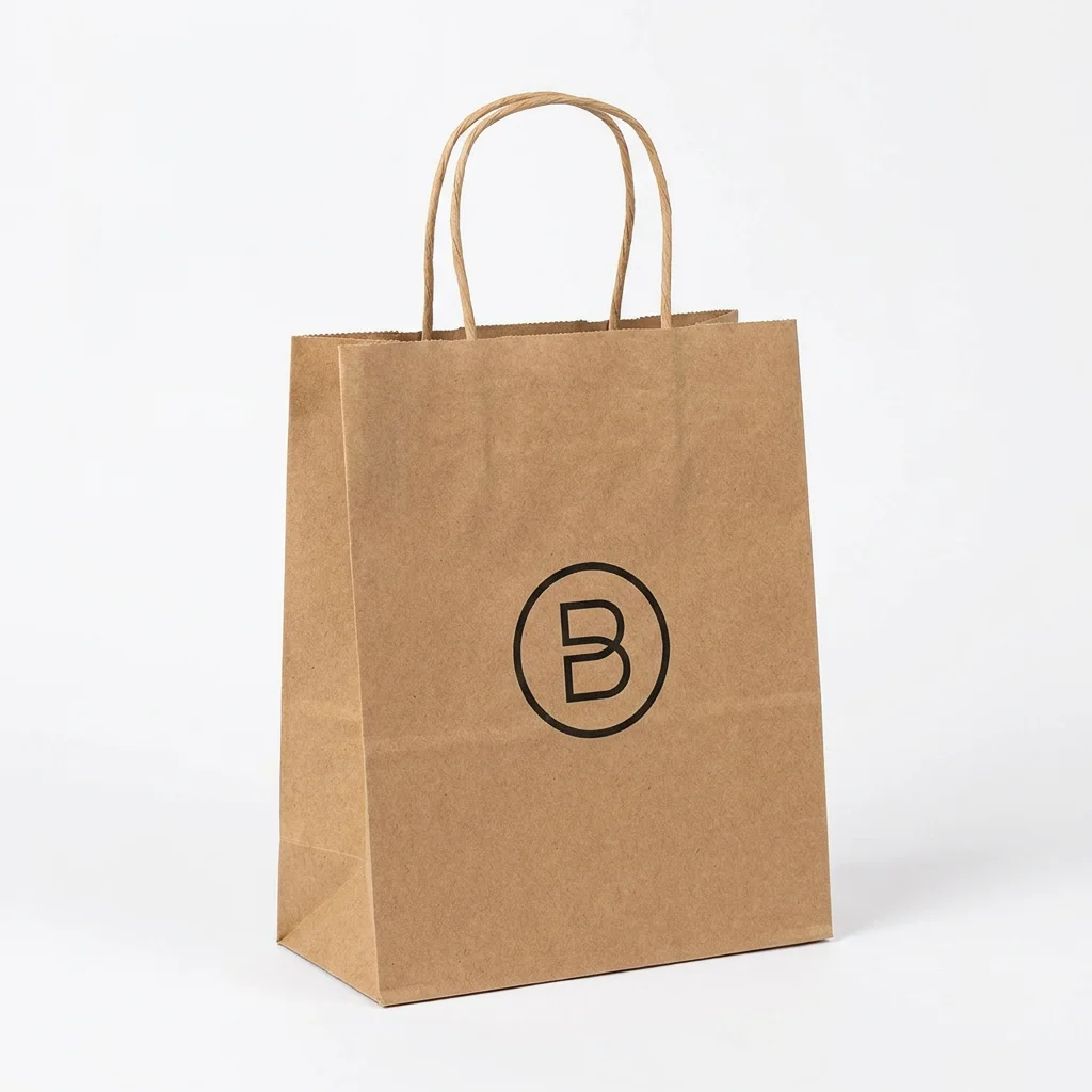Twisted Handle Kraft Bag