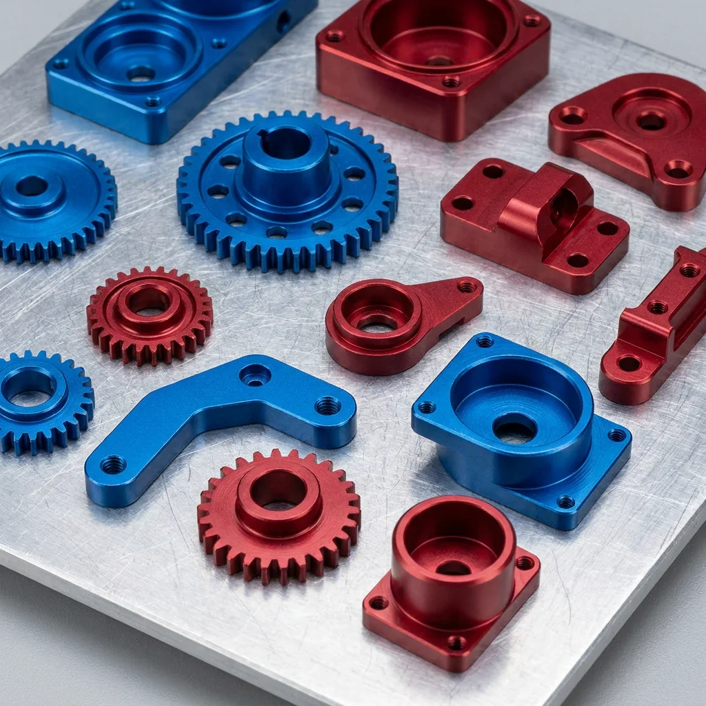 Anodized Aluminum Parts