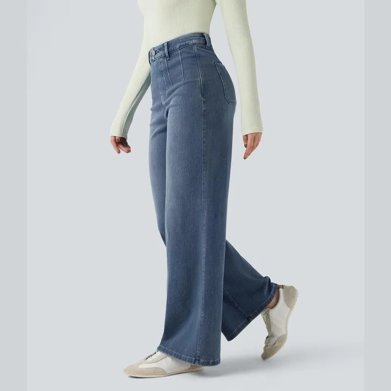 Halara Flex Wide Leg Jeans Main
