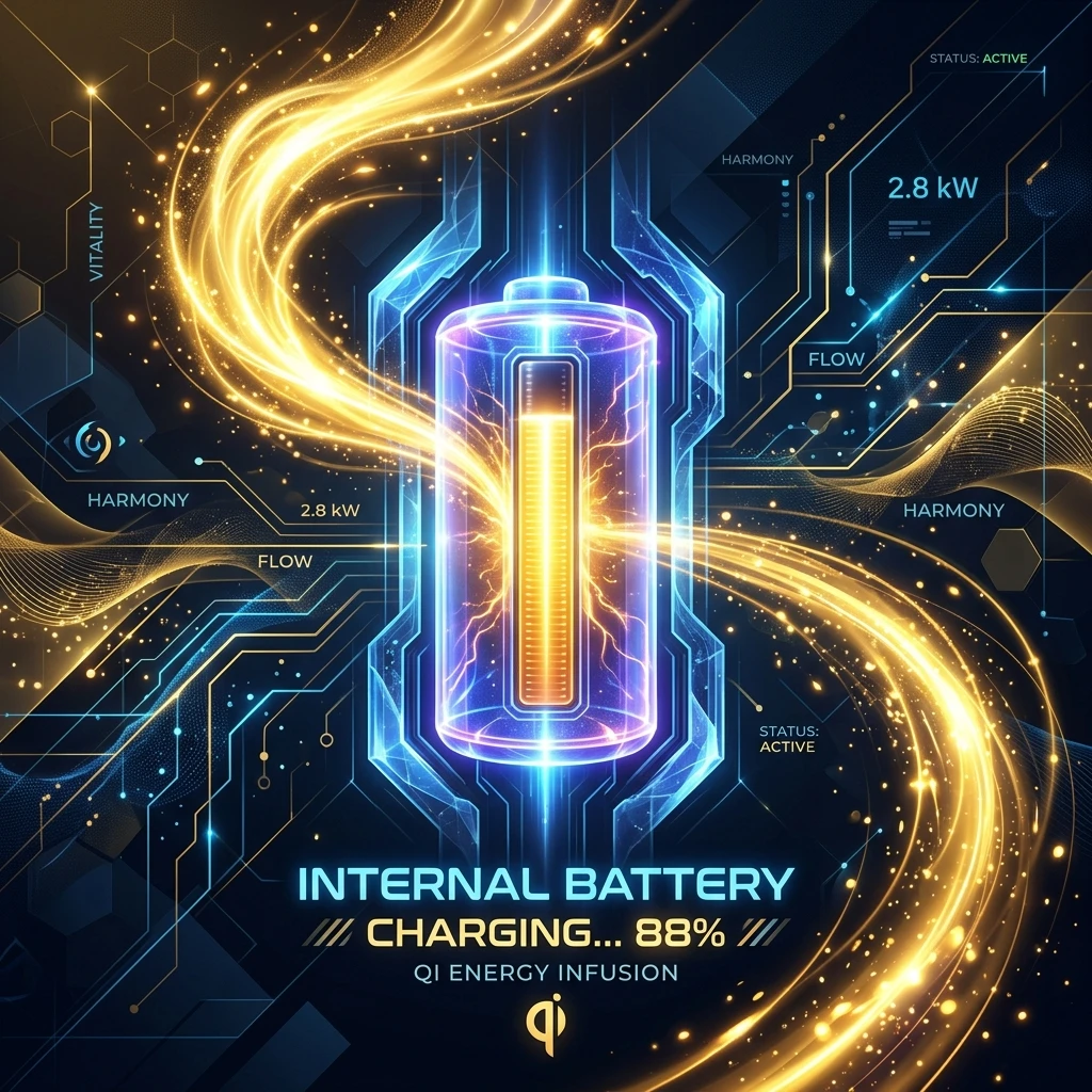 Internal Battery Qi Accumulation