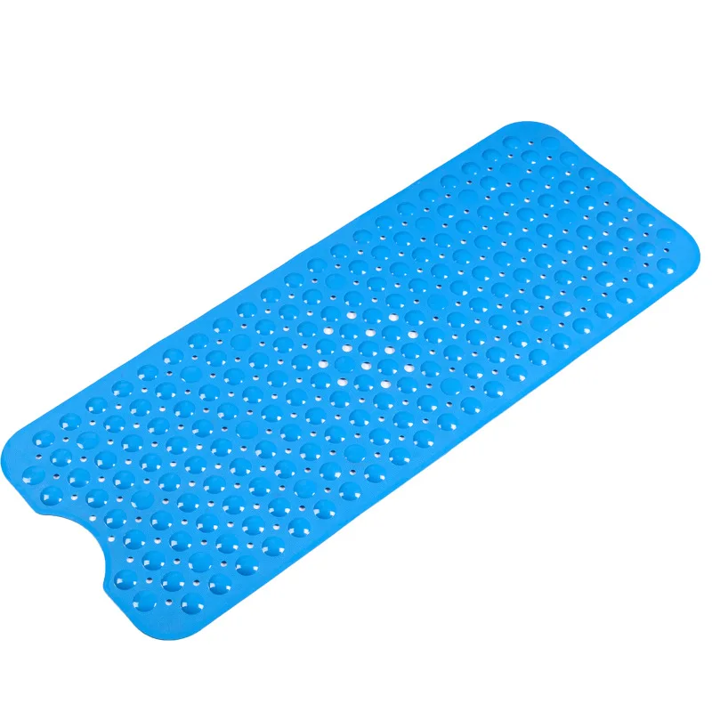 

Stock 40 * 100 cm PVC Long Bath Rug Anti-skid Mat Bathroom Shower Anti Fall Mat Shower Room Bathtub Foot Mat