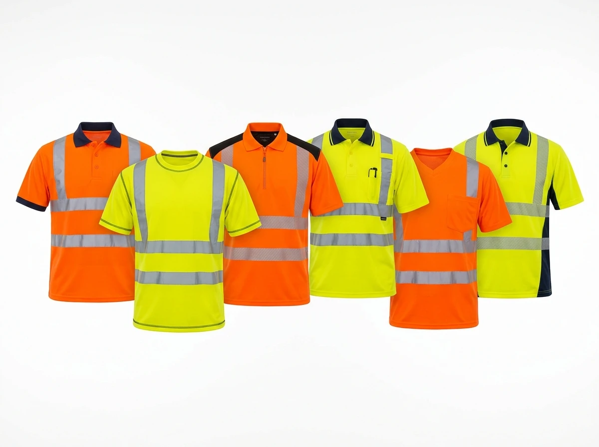 Hi-Vis polo shirts