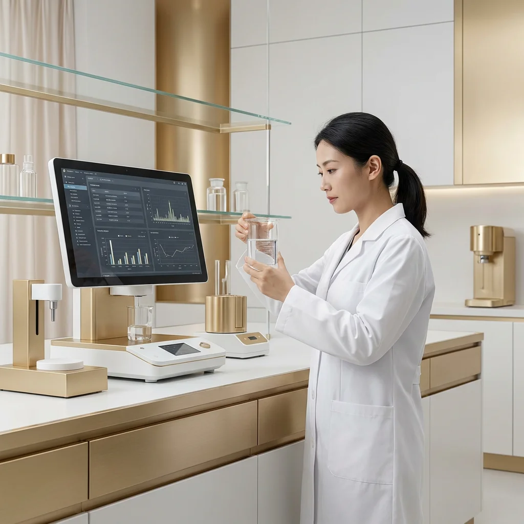 Technical R&D fragrance testing laboratory